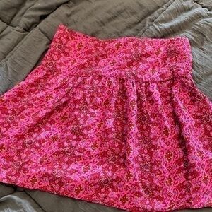 HOLLISTER 3 toned pink flowing skirt size xs